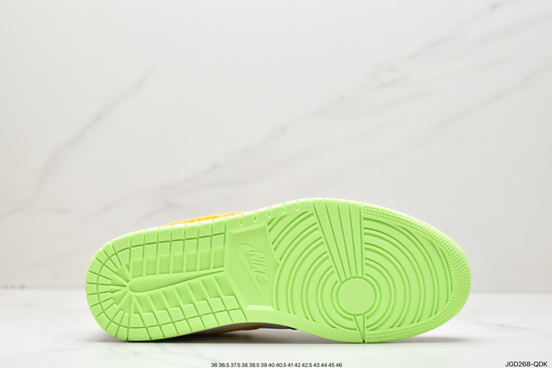 180 耐克Nike Air Jordan Retro 1 Low GS”Electric Green”AJ1低帮FB1835-181
