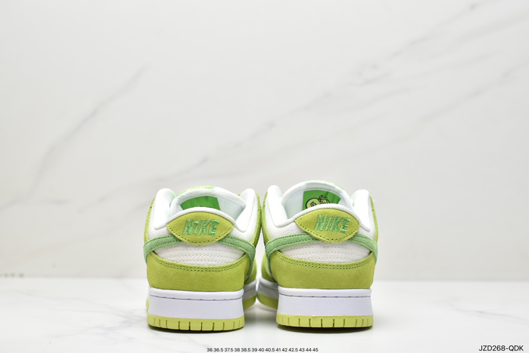 140 水果主题系列“青苹果”上线 SB Dunk Low”Green Apple”扣篮系列低帮DM0807-300
