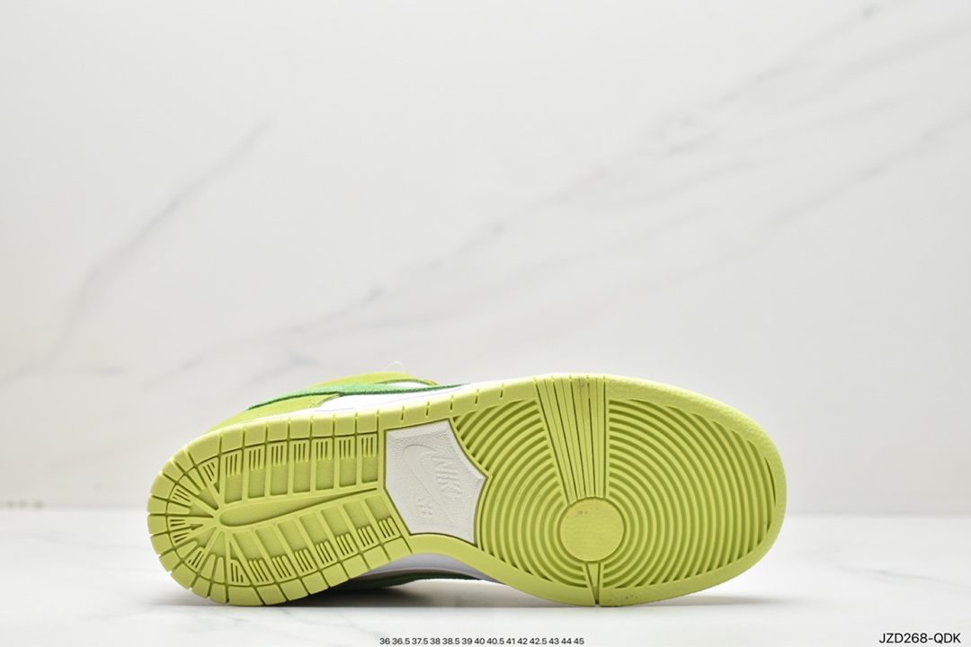 140 水果主题系列“青苹果”上线 SB Dunk Low”Green Apple”扣篮系列低帮DM0807-300