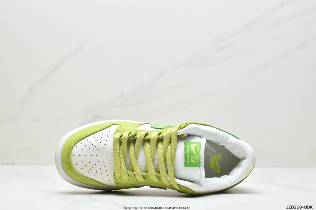 140 水果主题系列“青苹果”上线 SB Dunk Low”Green Apple”扣篮系列低帮DM0807-300