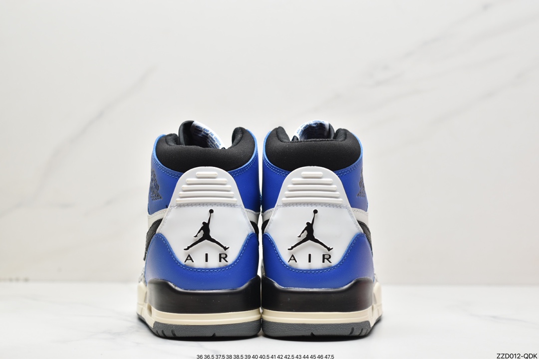 250 三合一最强合体Just Don x Jordan Legacy 312”White/Black/Volt”乔丹篮球鞋 AQ4160-104