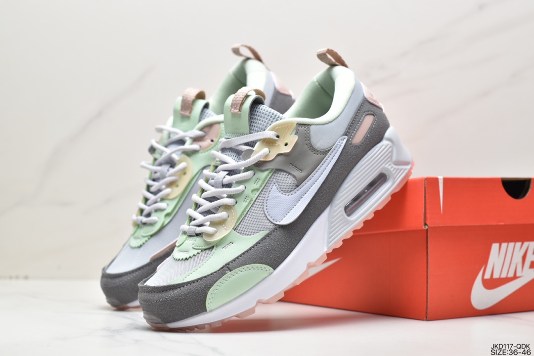 160 耐克 Nike Air Max90 EssentialMMars Landing复古气垫百搭休闲运动慢跑鞋 DM9922