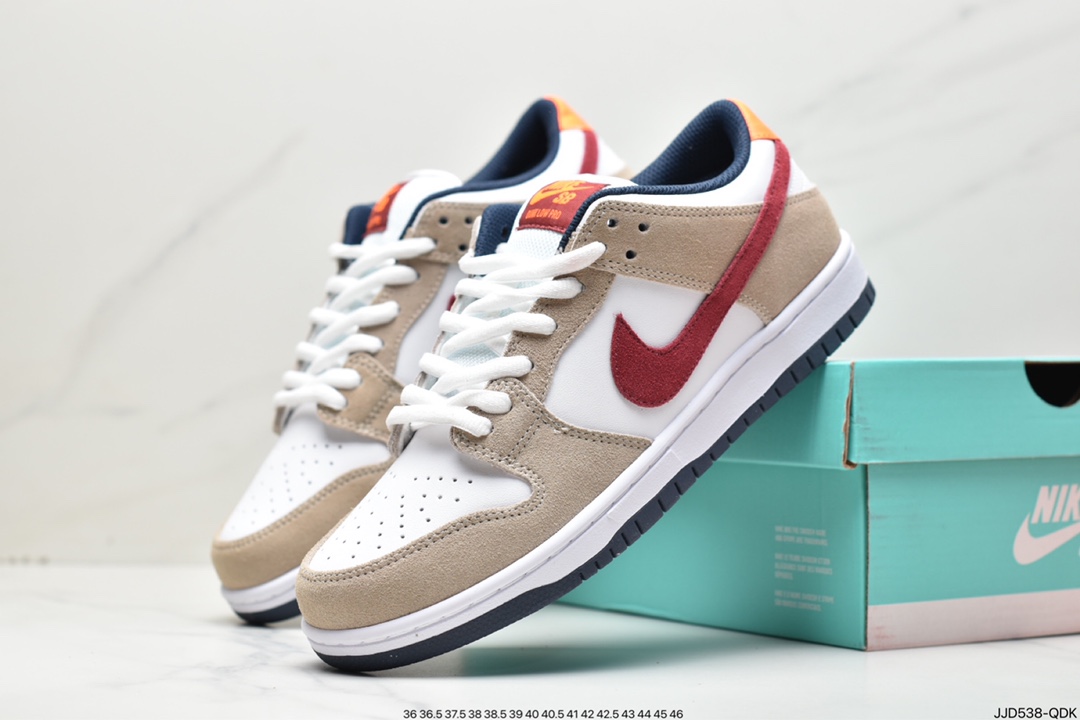 130 耐克Nike SB Dunk Low Pro 复古低帮 休闲运动滑板板鞋DD1390-100