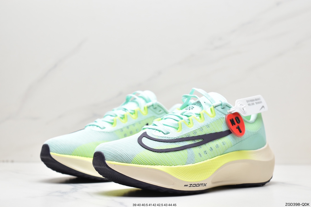 290 纯原Nk Zoom Fly 5超轻跑步鞋 REACT 泡棉搭配碳纤维板 DM8968-300