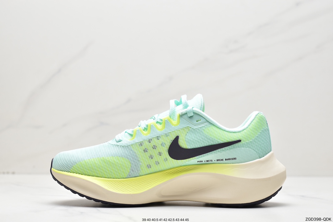 290 纯原Nk Zoom Fly 5超轻跑步鞋 REACT 泡棉搭配碳纤维板 DM8968-300