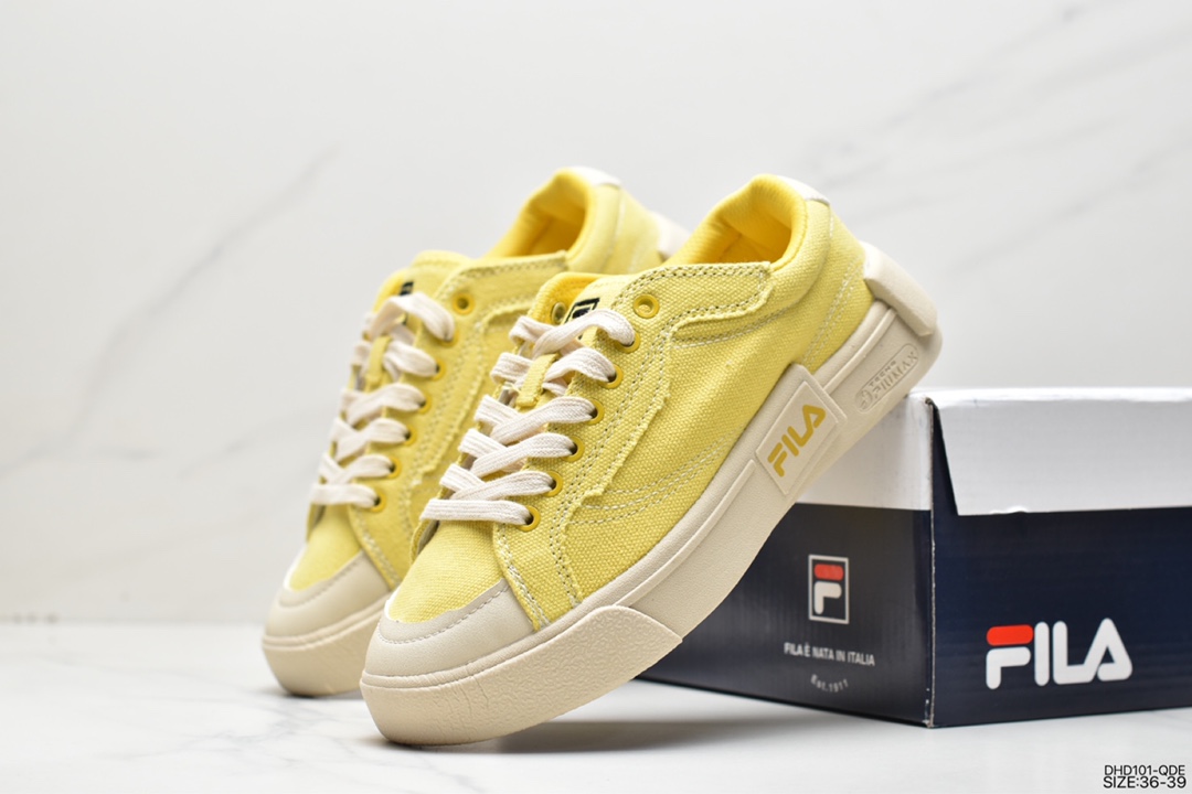 Italian sports aesthetics Fila Retro Running Mars series thick-soled heightened retro neutral casual sports jogging shoes