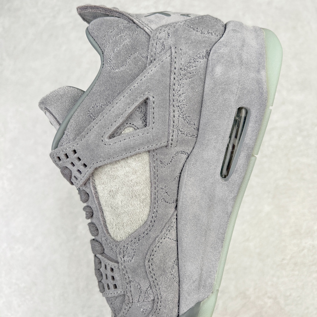 图片[7]-💰390 ＃PB KAWS x Air Jordan AJ4 \”Cool Grey\” 涂鸦联名酷灰 930155-003 翻水经典 历史细节最优 完美出货纯原市场最高工艺复刻 无色差修正 夜光大底调试 涂鸦、色卡与原版基本零差距 原厂麂皮定制 高密度原厂电绣鞋面涂鸦 原盒原配 独家配原鞋拆解开发#原楦原纸板开发 全市场最纯正四代版型 原底真实气垫 回弹反馈充足 完美鞋楦打造 市面最高工艺一切细节如图实拍 所见所得 原装头层皮冲裁 Size：40 40.5 41 42 42.5 43 44 44.5 45 46 47.5 编码：by4936060-运动鞋