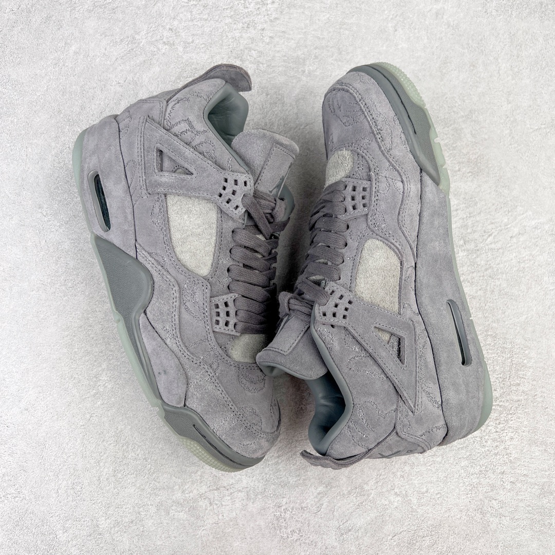 图片[3]-💰390 ＃PB KAWS x Air Jordan AJ4 \”Cool Grey\” 涂鸦联名酷灰 930155-003 翻水经典 历史细节最优 完美出货纯原市场最高工艺复刻 无色差修正 夜光大底调试 涂鸦、色卡与原版基本零差距 原厂麂皮定制 高密度原厂电绣鞋面涂鸦 原盒原配 独家配原鞋拆解开发#原楦原纸板开发 全市场最纯正四代版型 原底真实气垫 回弹反馈充足 完美鞋楦打造 市面最高工艺一切细节如图实拍 所见所得 原装头层皮冲裁 Size：40 40.5 41 42 42.5 43 44 44.5 45 46 47.5 编码：by4936060-运动鞋