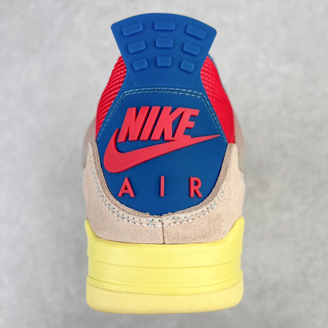 图片[8]-＃K版纯原 Union LA x Air Jordan AJ4 Retro SP\\\”Off Noir\\\” UN联名粉红蓝 DC9533-800 全新升级改良 原鞋原楦原纸板同源开发 完美呈现乔4的版型 内侧正确双色网格 还原细节 原厂皮料 正确气垫颜色 正确网格工艺 正确拉帮工艺 全鞋原装材料制作 原档案原模具打造 支持全方位与正品对比 尺码：40 40.5 41 42 42.5 43 44 44.5 45 46 47.5-选品中心