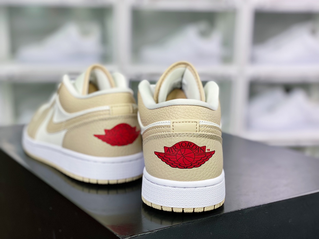 220 Air Jordan 1 Low SE"Heavy Tan Leather"AJ1乔丹一代低帮FB7168-121