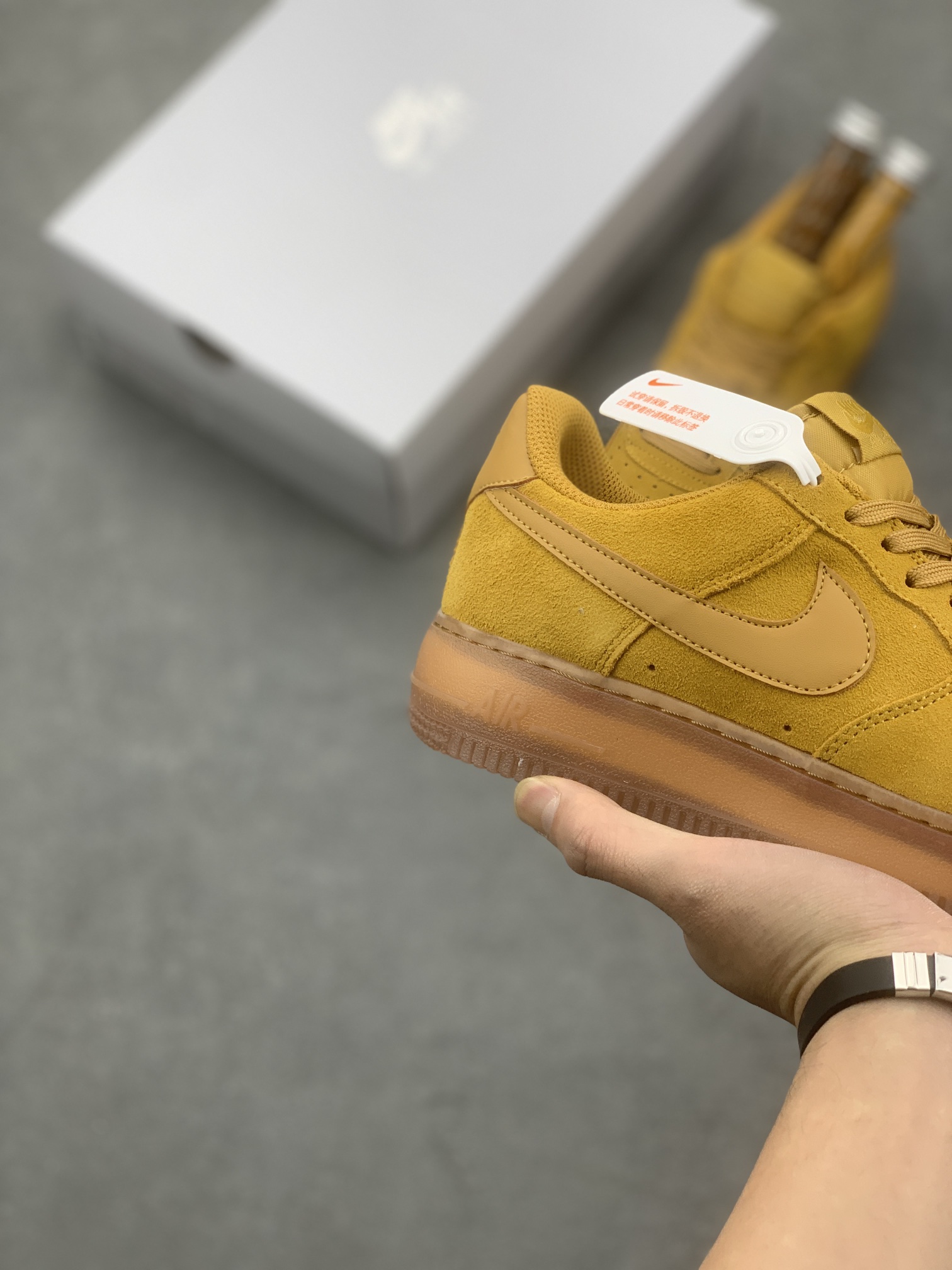Nike Air Force 1 Low '07 Wheat/Flax: Classic Style, Premium Comfort Sneakers 6 i1670144782 5153 4
