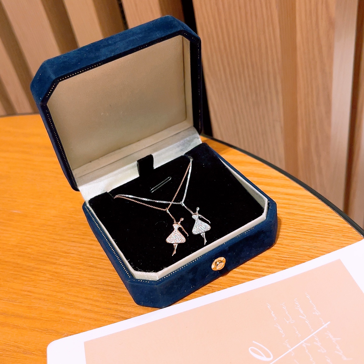 Hypoallergenic Silver Necklace Romantic Self-love Gold