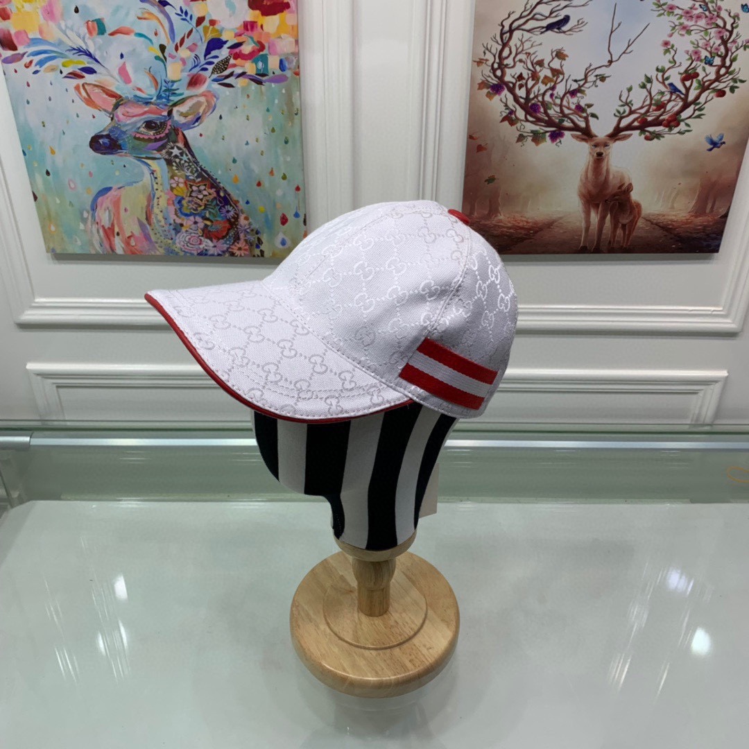 Gucci Hats Baseball Cap Unisex Canvas Cowhide