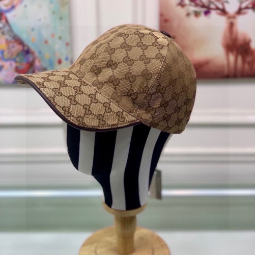 Gucci Classic Baseball Cap, Original Canvas & Leather, Adjustable, Unisex 1 Gucci Classic Baseball Cap, Original Canvas & Leather, Adjustable, Unisex