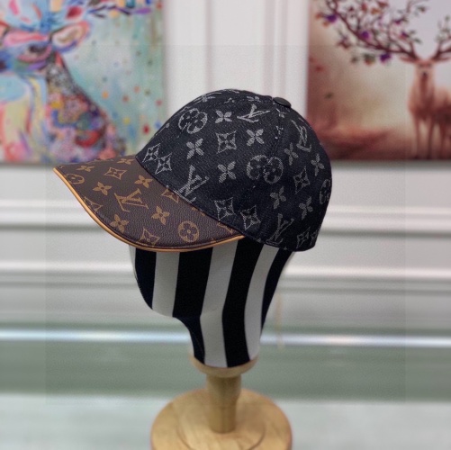 Louis Vuitton Baseball Cap, Monogram Denim, Adjustable Strap, One Size 1 Louis Vuitton Baseball Cap, Monogram Denim, Adjustable Strap, One Size