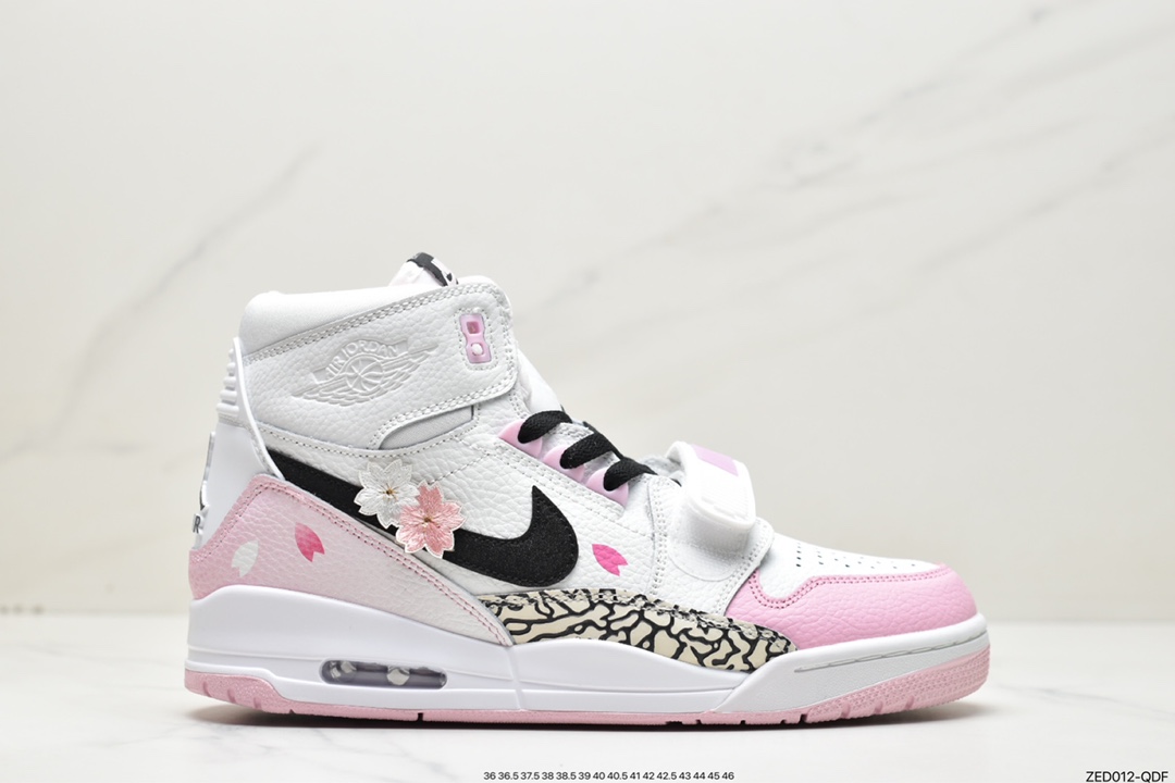 260 三合一最强合体Just Don x Jordan Legacy 312”White/Black/Volt”乔丹AQ4160-104