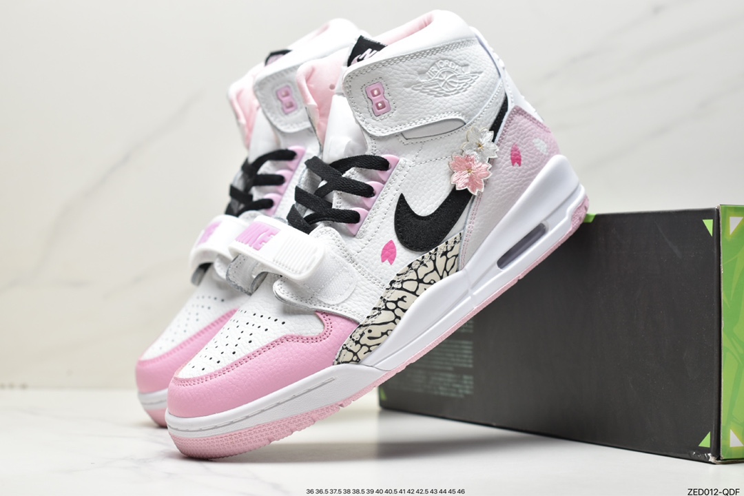 260 三合一最强合体Just Don x Jordan Legacy 312”White/Black/Volt”乔丹AQ4160-104