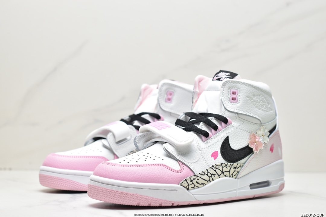 260 三合一最强合体Just Don x Jordan Legacy 312”White/Black/Volt”乔丹AQ4160-104