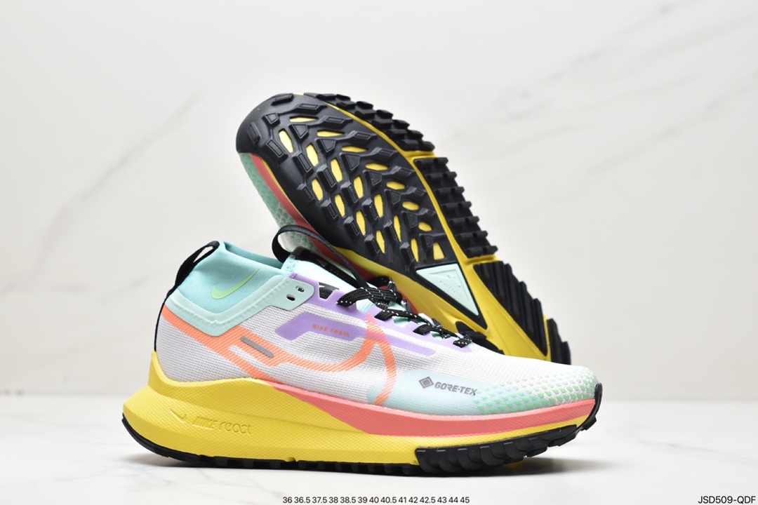 200 Nike React Pecasus Trail 4 GORE-TEX 飞马涡踪迹4代慢跑鞋DJ7926-500