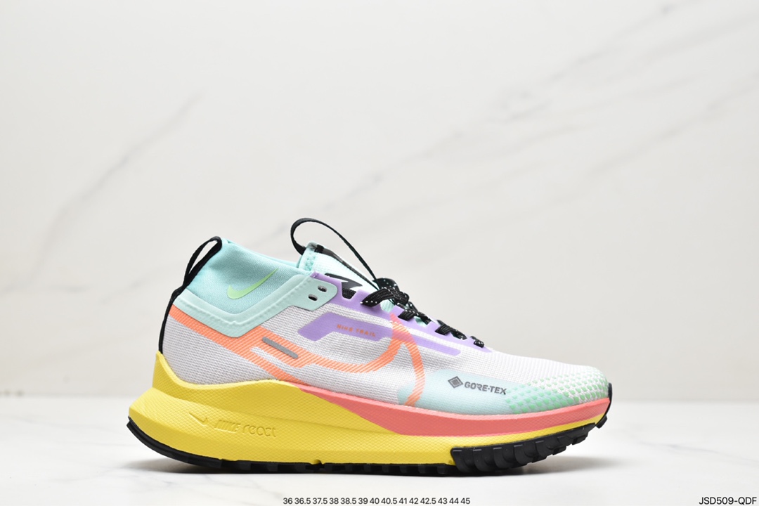 200 Nike React Pecasus Trail 4 GORE-TEX 飞马涡踪迹4代慢跑鞋DJ7926-500