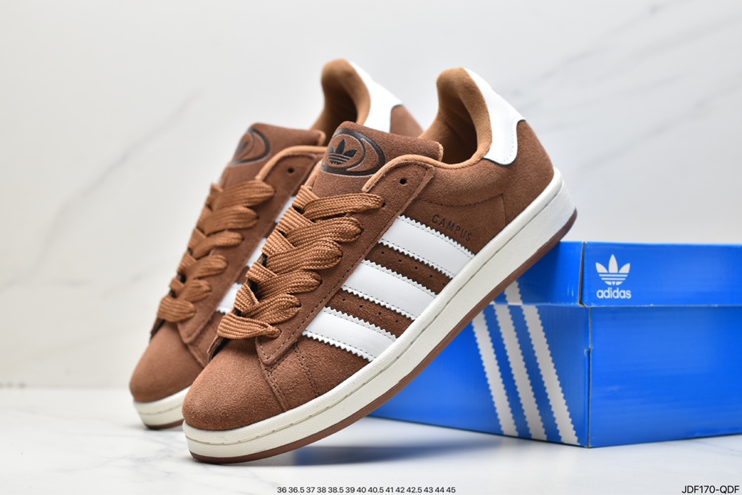 Adidas Originals Campus 00s College Series Bread Wind Sneakers ”Flip Light Gray” GY6433