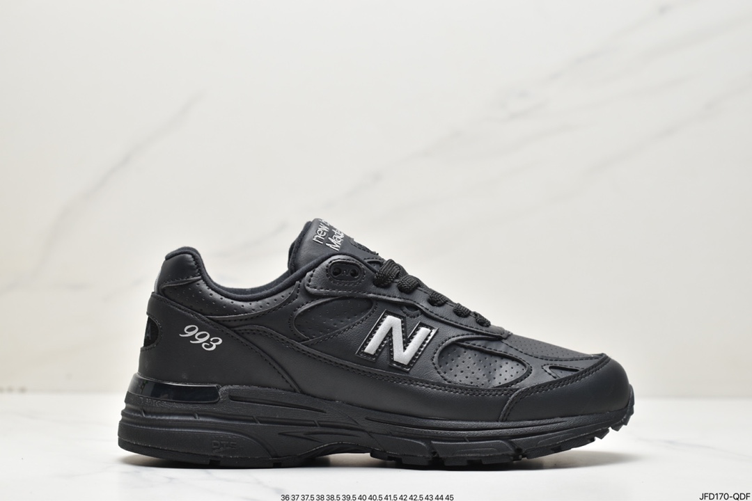 Co-branded New York fashion brand Aimé Leon Dore x NB Made in USA MR993 series American-made running shoes MR993B