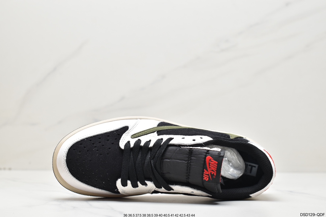100 乔丹Air Jordan 1 Low 联名款 倒钩 低帮复古文化休闲运动篮球鞋 CQ4277-001