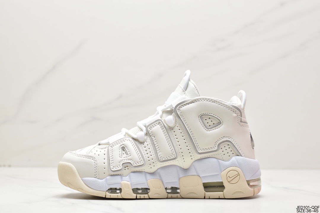 150 耐克Nike WMNS Air More Uptempo GS”Barely Green0”皮蓬初代415082-105