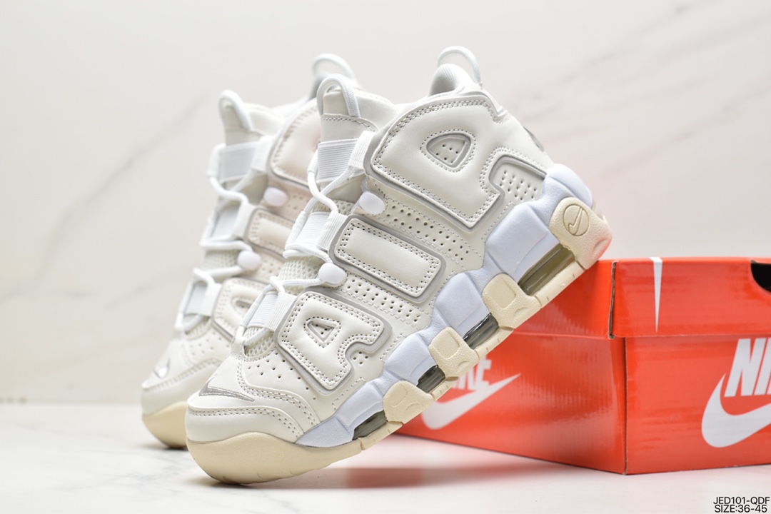 150 耐克Nike WMNS Air More Uptempo GS”Barely Green0”皮蓬初代415082-105