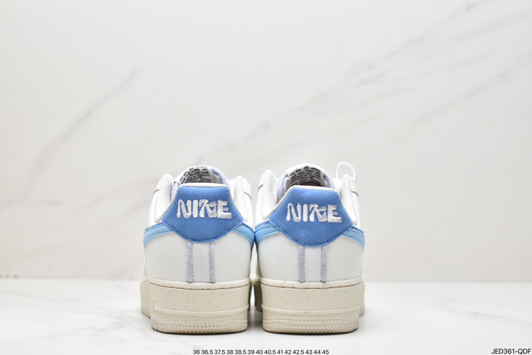 Nike Air Force 1'07 LV8 EMB ”82 White Blue” Air Force One DQ0359-100