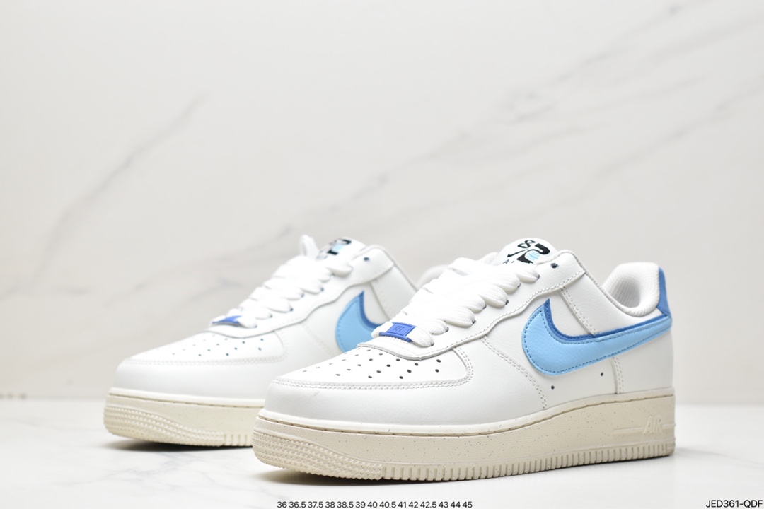 Nike Air Force 1'07 LV8 EMB ”82 White Blue” Air Force One DQ0359-100