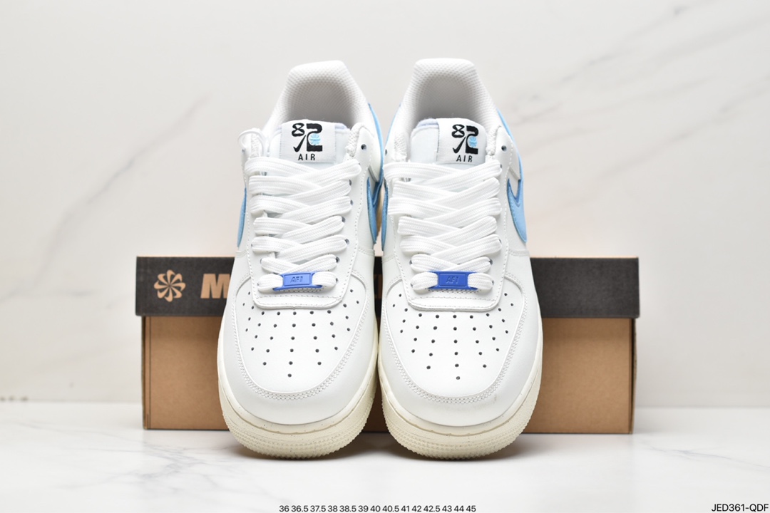 Nike Air Force 1'07 LV8 EMB ”82 White Blue” Air Force One DQ0359-100