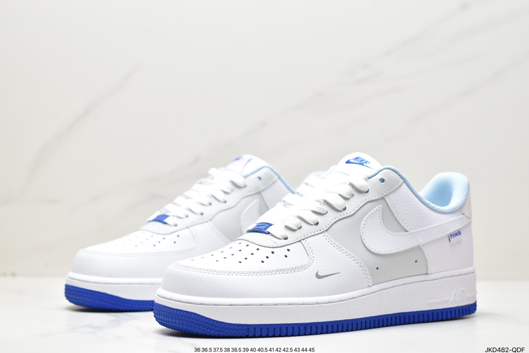 Nike Air Force 1 LX Air Force One Gray White Blue FB1844-111