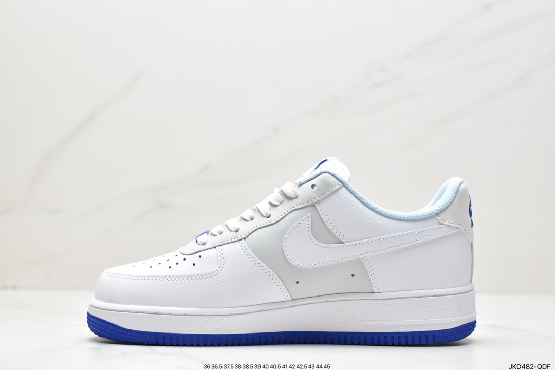 Nike Air Force 1 LX Air Force One Gray White Blue FB1844-111