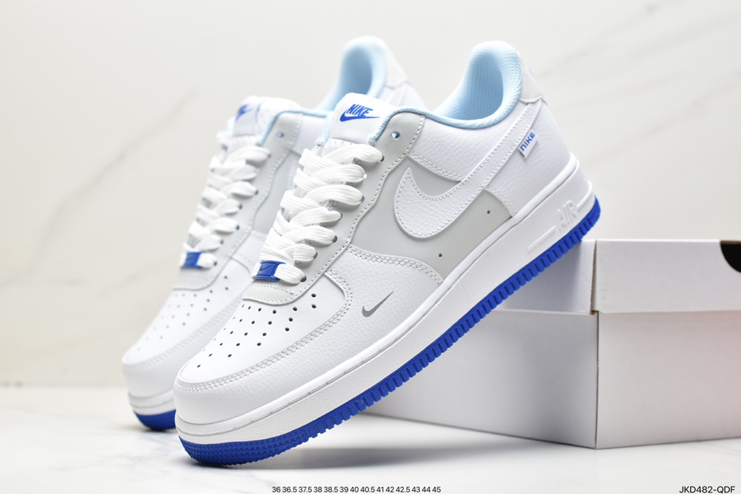 Nike Air Force 1 LX Air Force One Gray White Blue FB1844-111