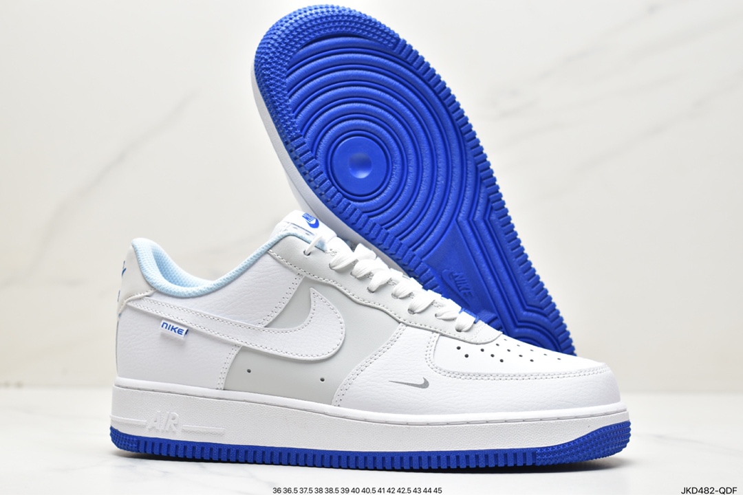 Nike Air Force 1 LX Air Force One Gray White Blue FB1844-111