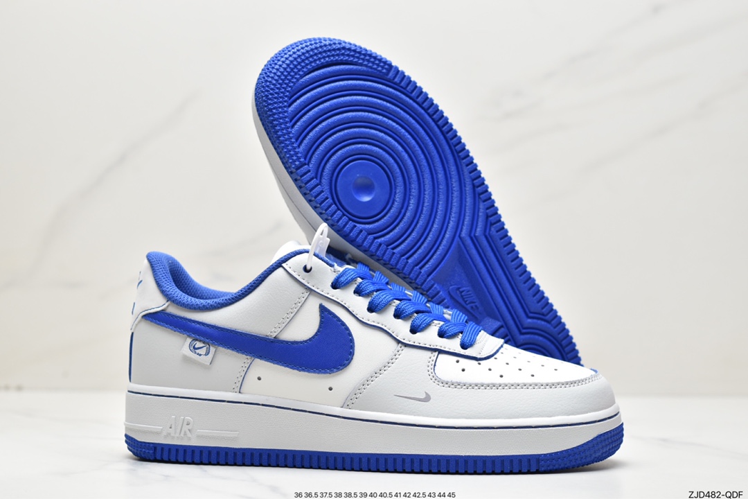 240 Nike Air Force 1 LX 空军一号灰白蓝休闲板鞋KJ1841-999