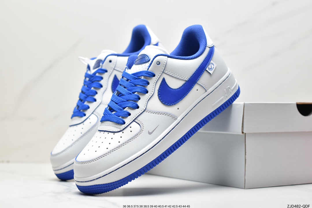 240 Nike Air Force 1 LX 空军一号灰白蓝休闲板鞋KJ1841-999