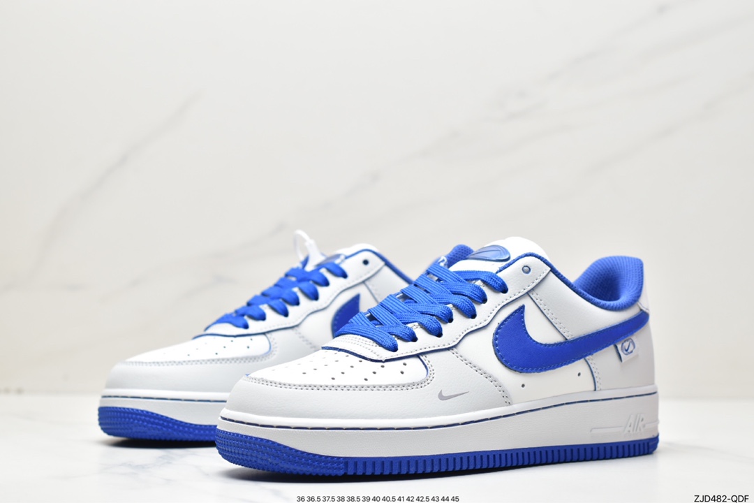 240 Nike Air Force 1 LX 空军一号灰白蓝休闲板鞋KJ1841-999