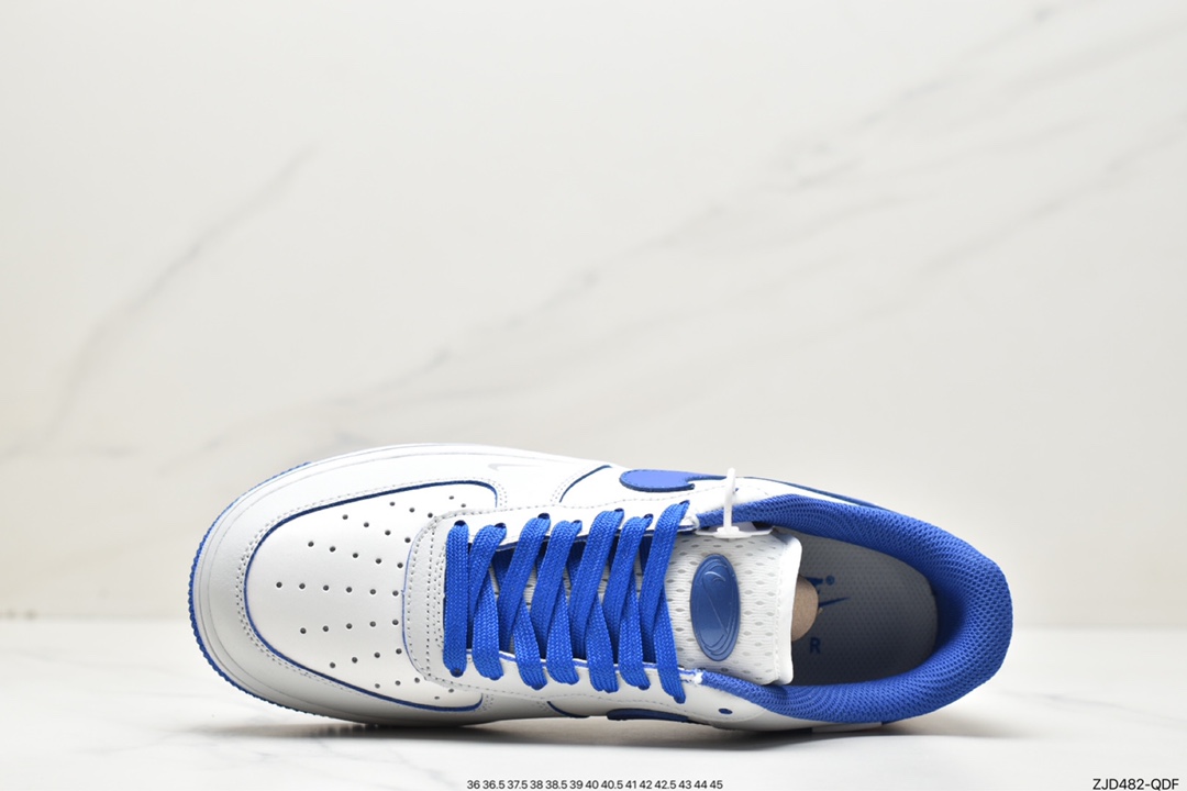 240 Nike Air Force 1 LX 空军一号灰白蓝休闲板鞋KJ1841-999
