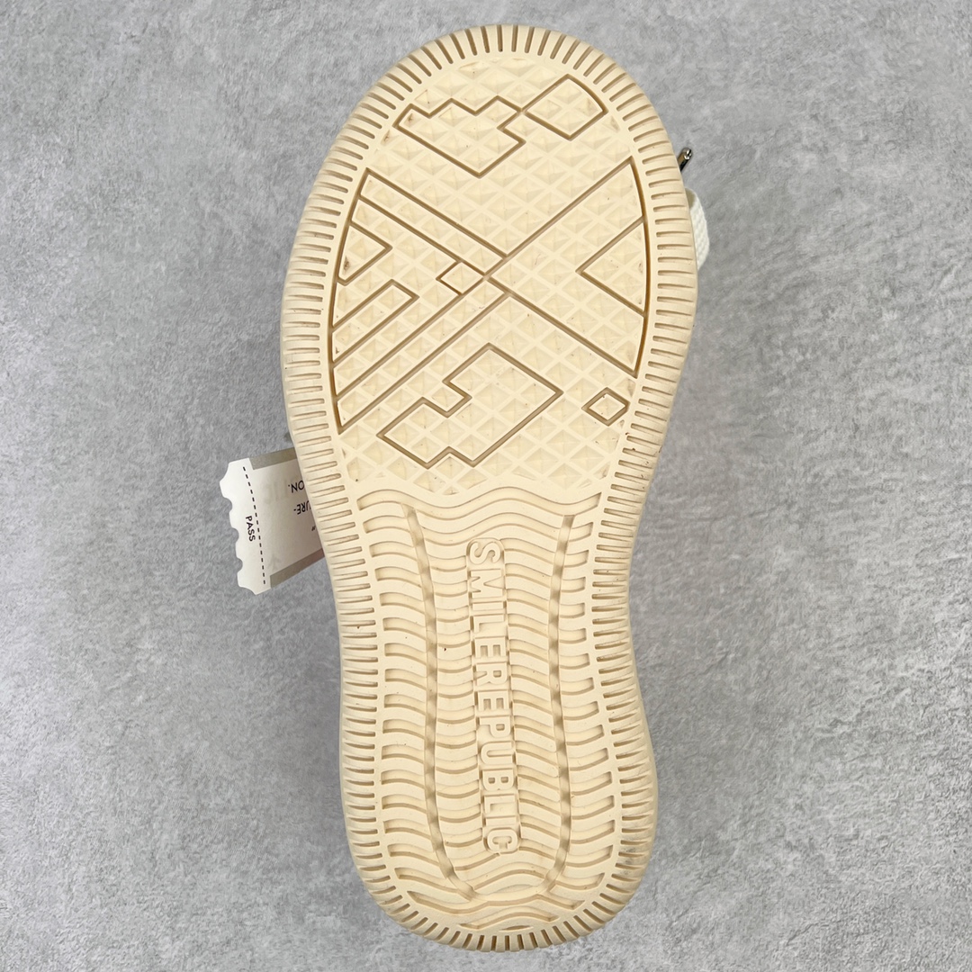 图片[9]-＃开春福利 SMILEREPUBLIC檀健次同款经典新款起司猫低帮开口笑厚底帆布鞋 新晋街头鞋履品牌SMILEREPUBLIC Canvas 系列 以 SMILE 为灵感来源 捕捉潮流 主打柔软的帆布设计 有裁切的羊毛流苏与独特编织技艺 超软水染牛皮内里 注塑成型鞋垫 4cm厘米外增高效果橡胶鞋底 尺码：35 36 37 38 39 40 41 42 43 44-选品中心