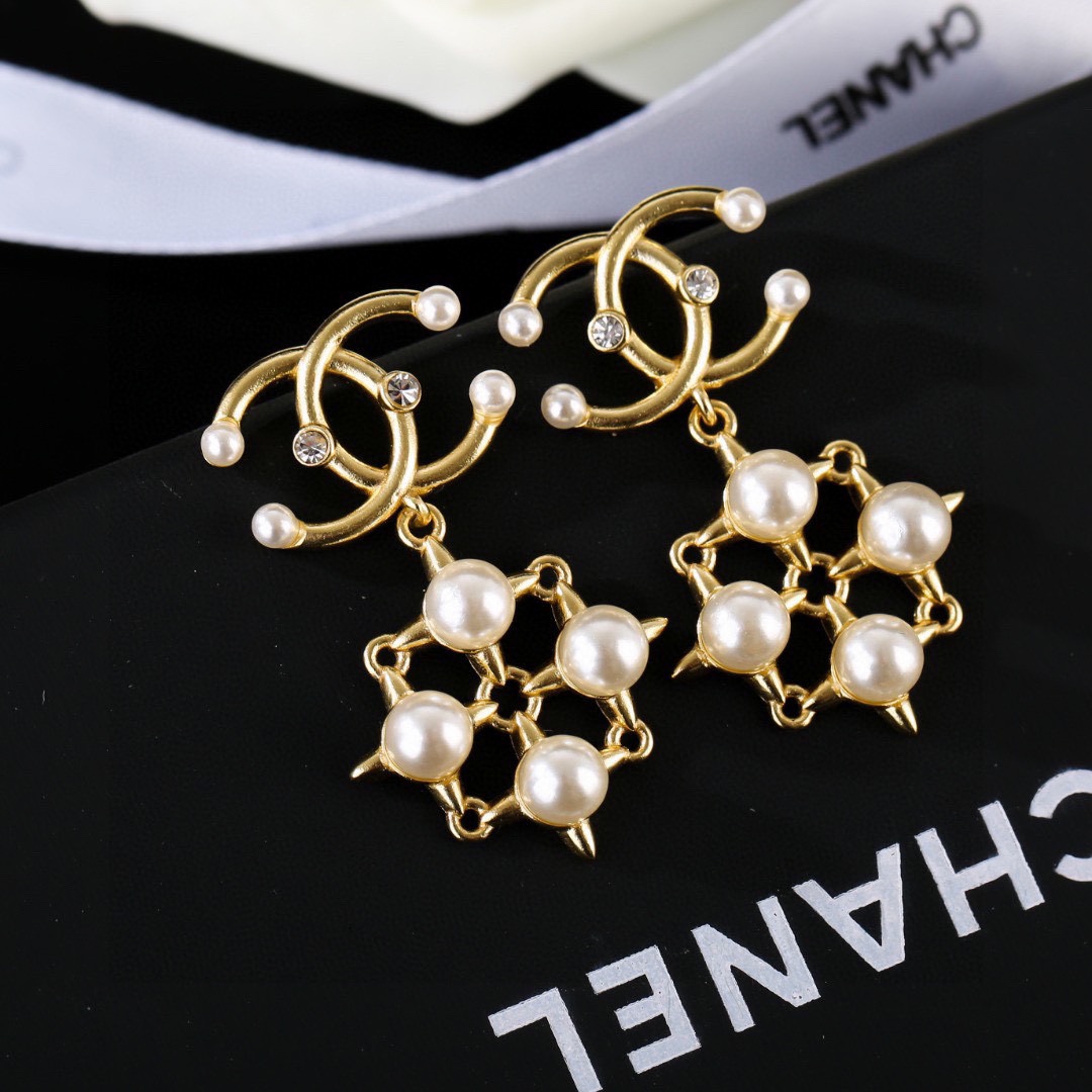 Chanel Bijoux Boucle D’Oreille Argent 925