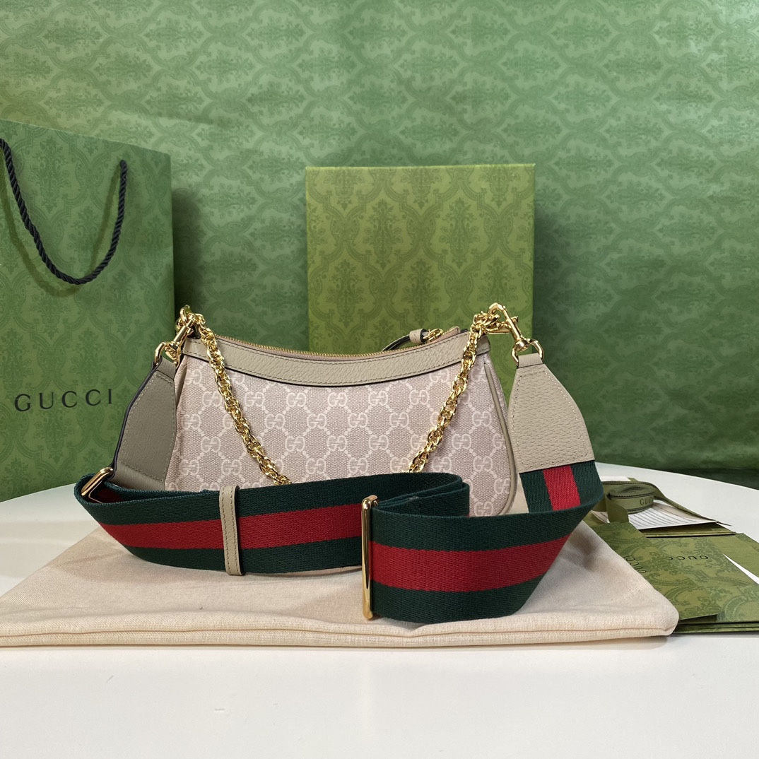 Gucci 735132 Beige GG Canvas W25xH15 5xD6cm shoulder everyday