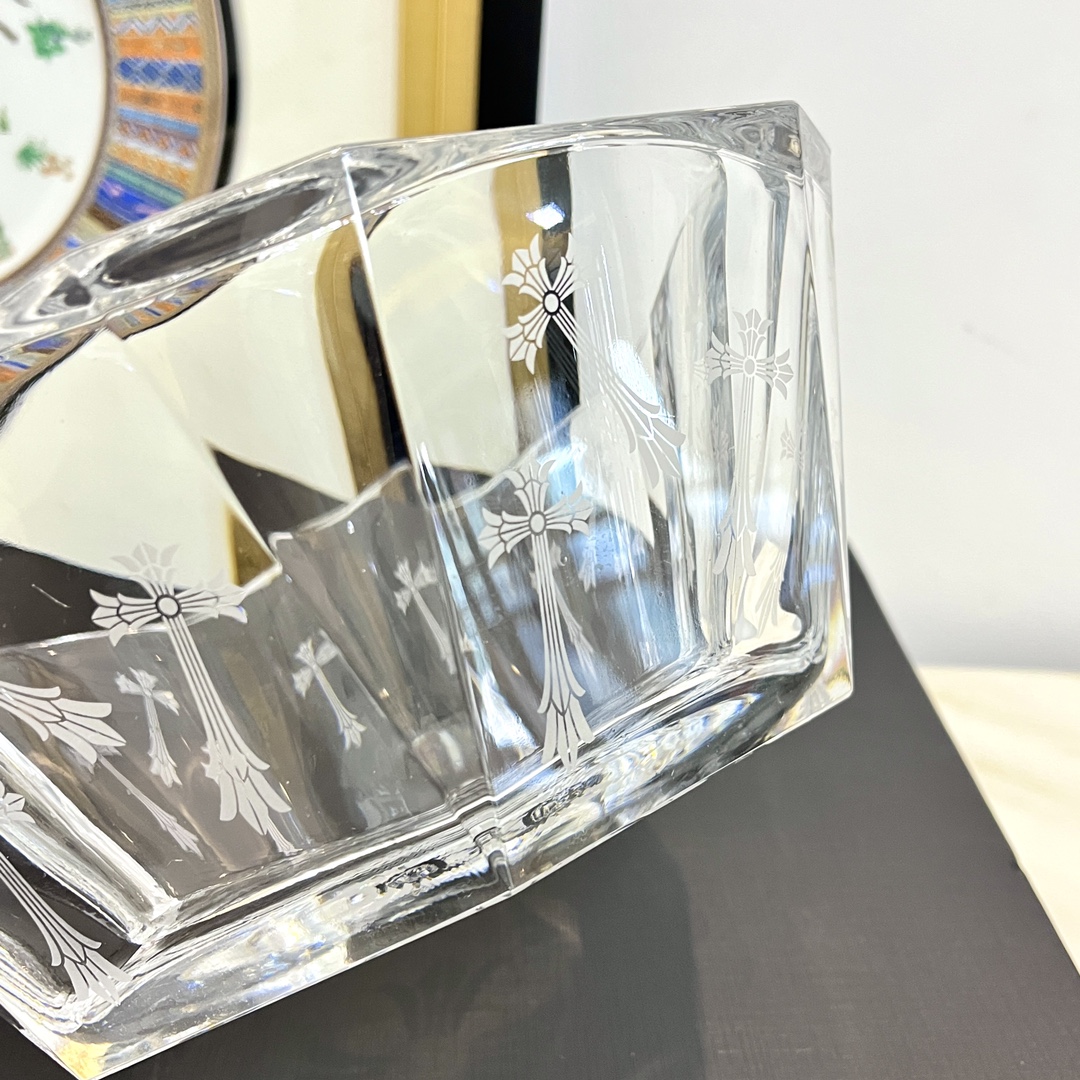 Chrome Hearts x Baccarat Crystal Fruit Bowl - Comprehensive 5