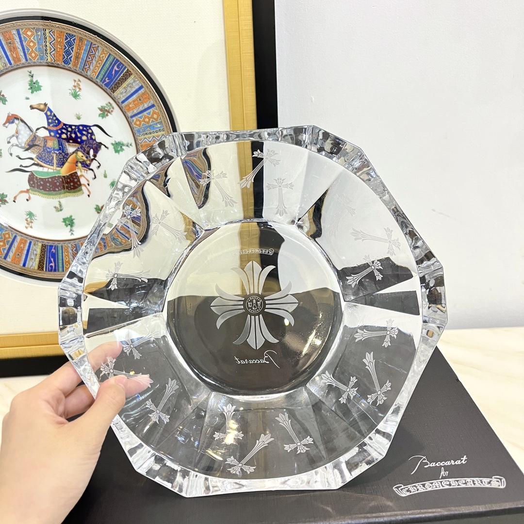 Chrome Hearts x Baccarat Crystal Fruit Bowl - Comprehensive 6