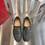 Christian Louboutin Shoes Loafers 2023 AAA Replica Customize
 Women Men Cowhide