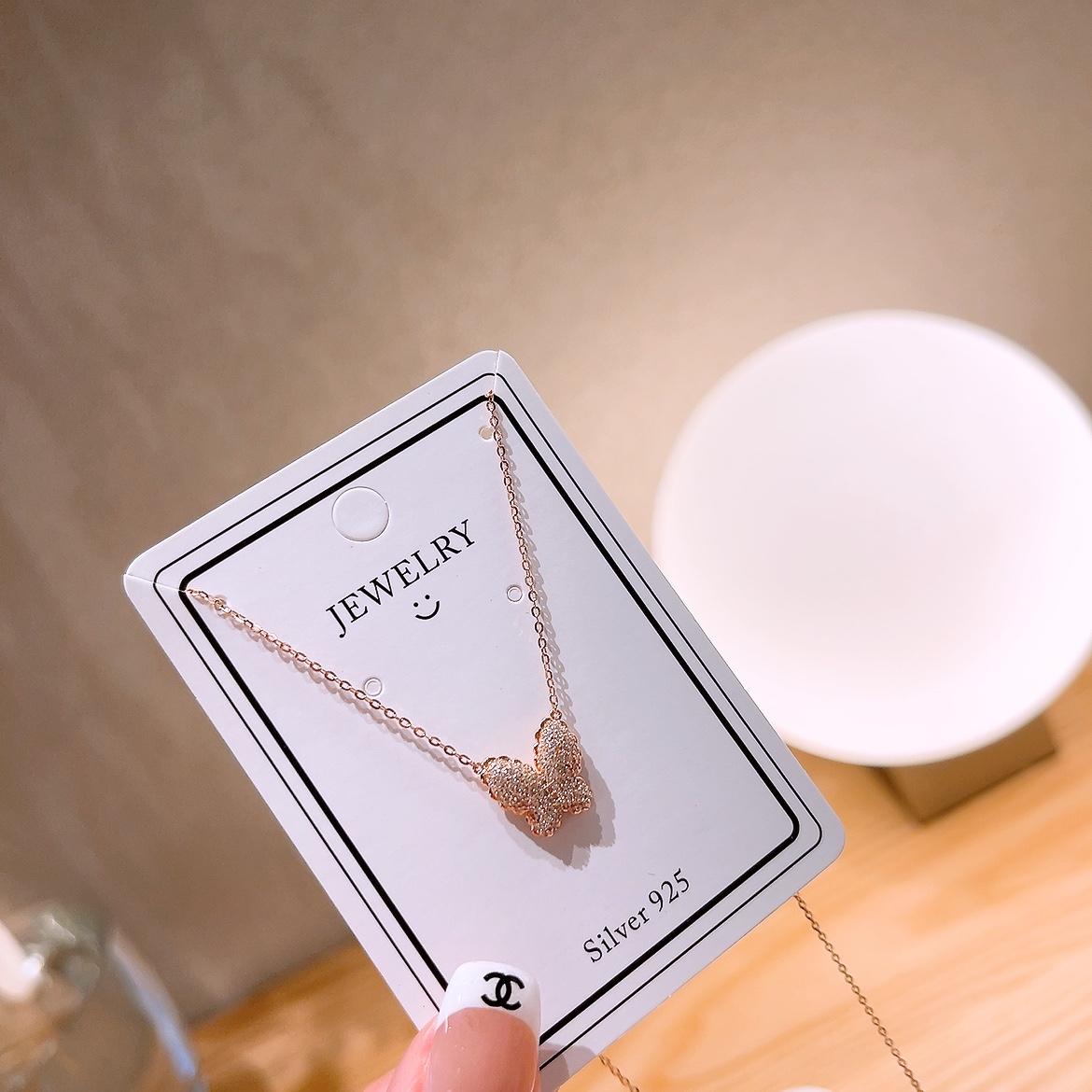 ロマンチックファインシルバーネックレスゴールド プロポーズ