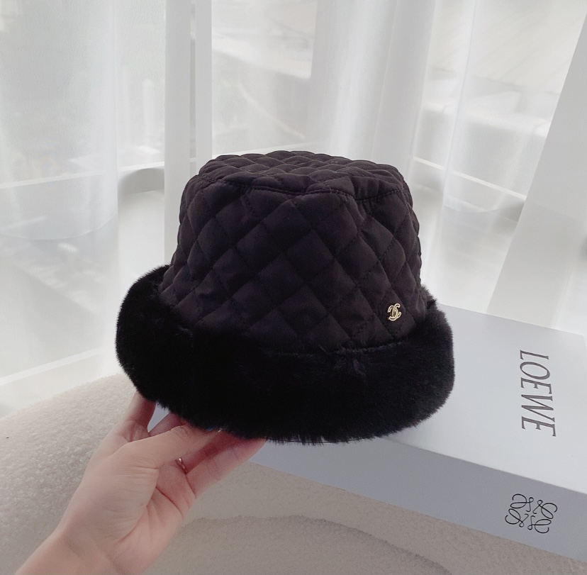 What 1:1 replica
 Chanel Hats Bucket Hat Rabbit Hair