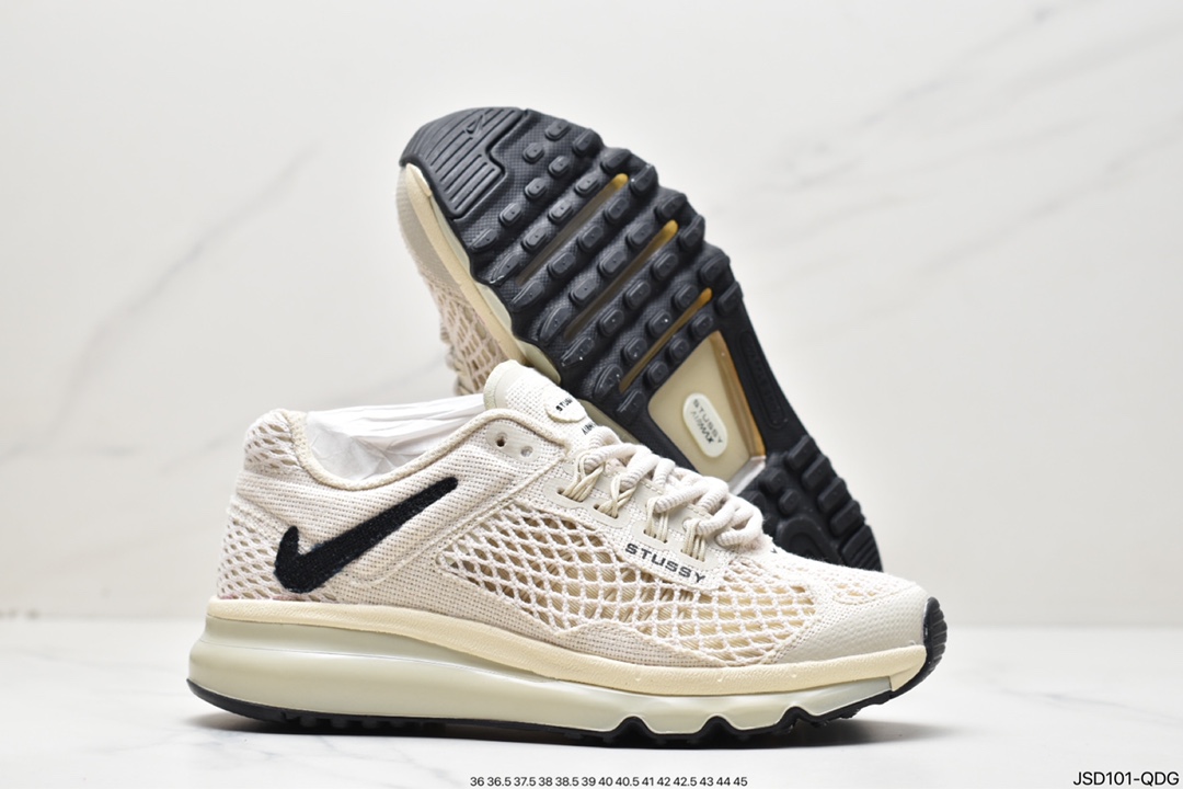 200 Stussy x Nike Air Max 2013 ”Fossil” 斯图西联名气垫跑鞋DM6447-200