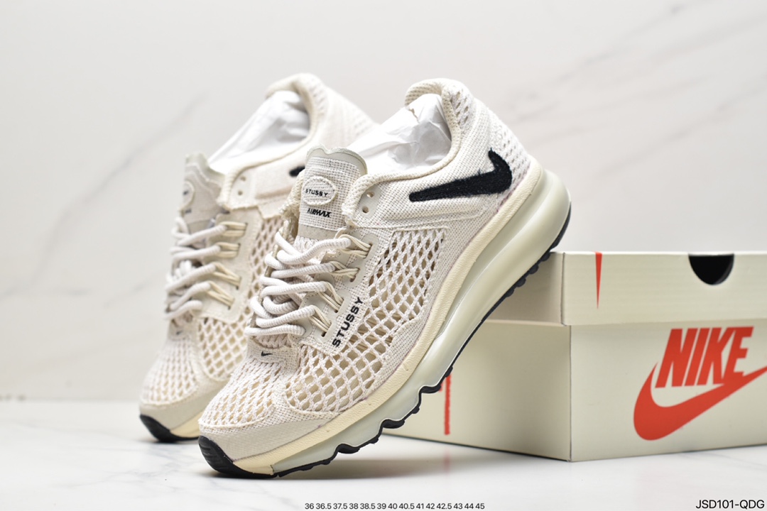 200 Stussy x Nike Air Max 2013 ”Fossil” 斯图西联名气垫跑鞋DM6447-200